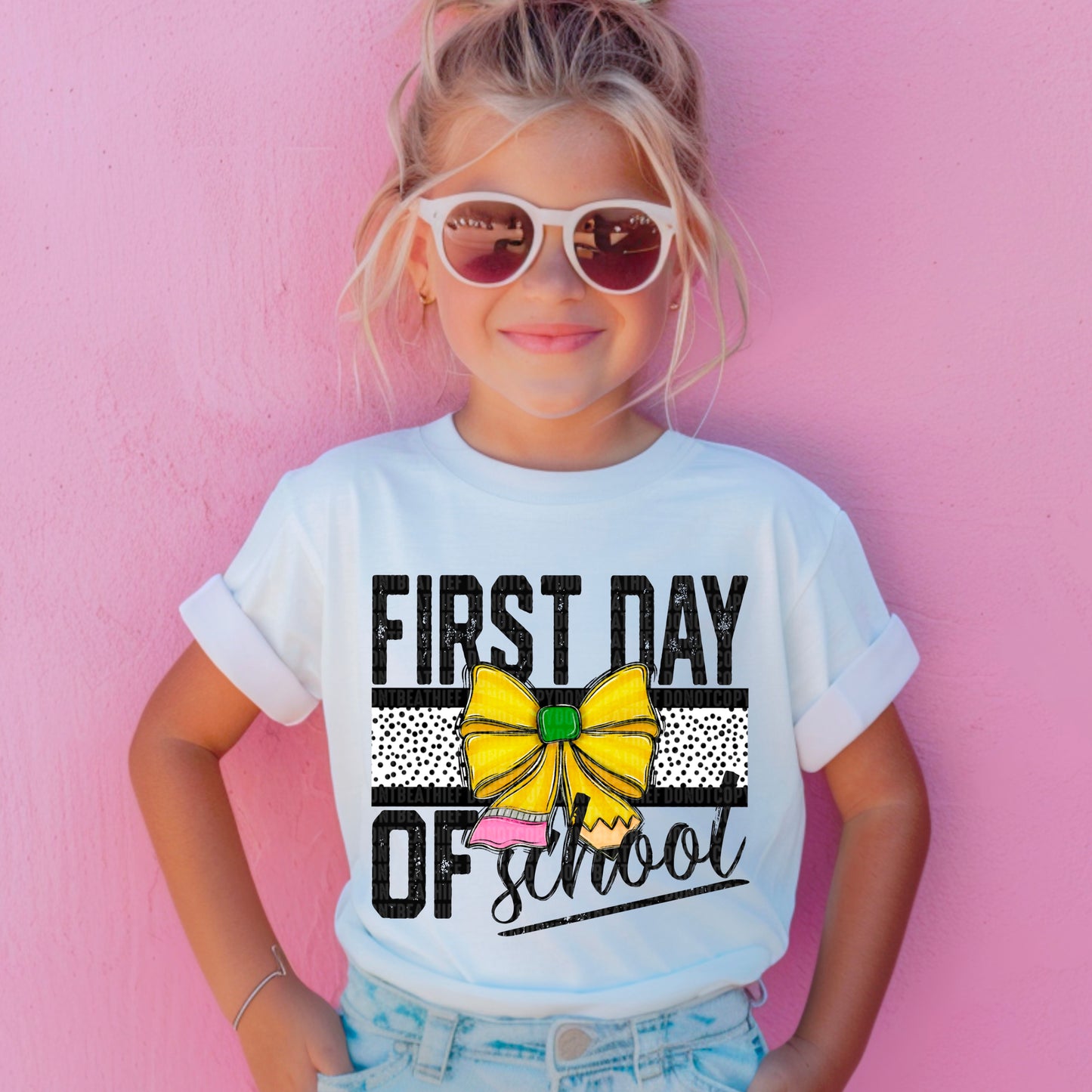 First Day Of School DTF Transfer
