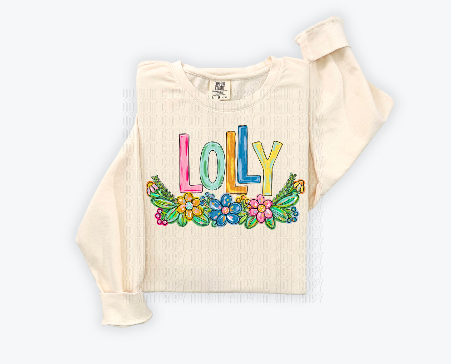 Lolly Floral DTF Transfer