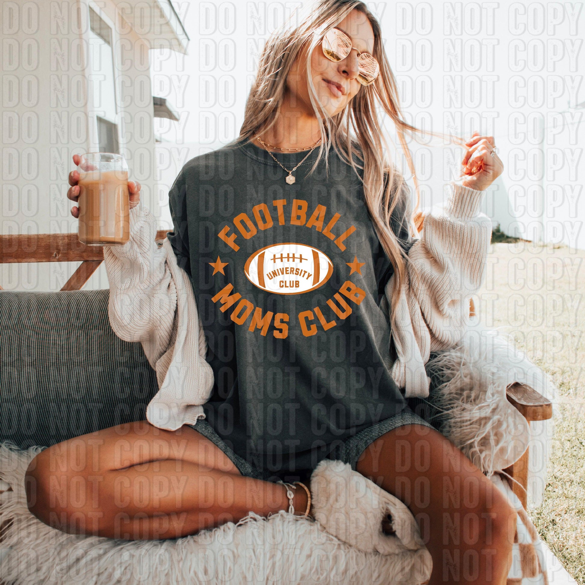 Football Moms Club University DTF Transfer
