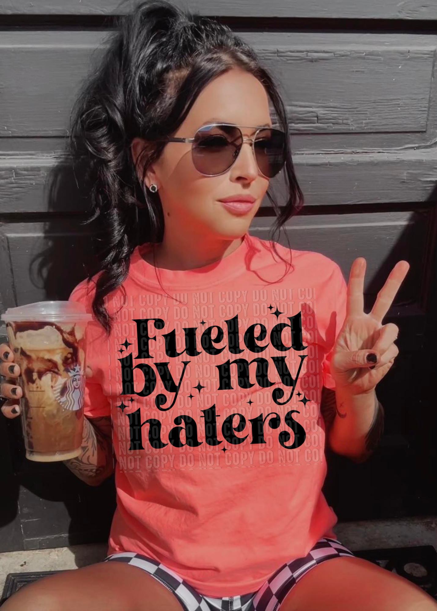 Fueled By Haters DTF Transfer