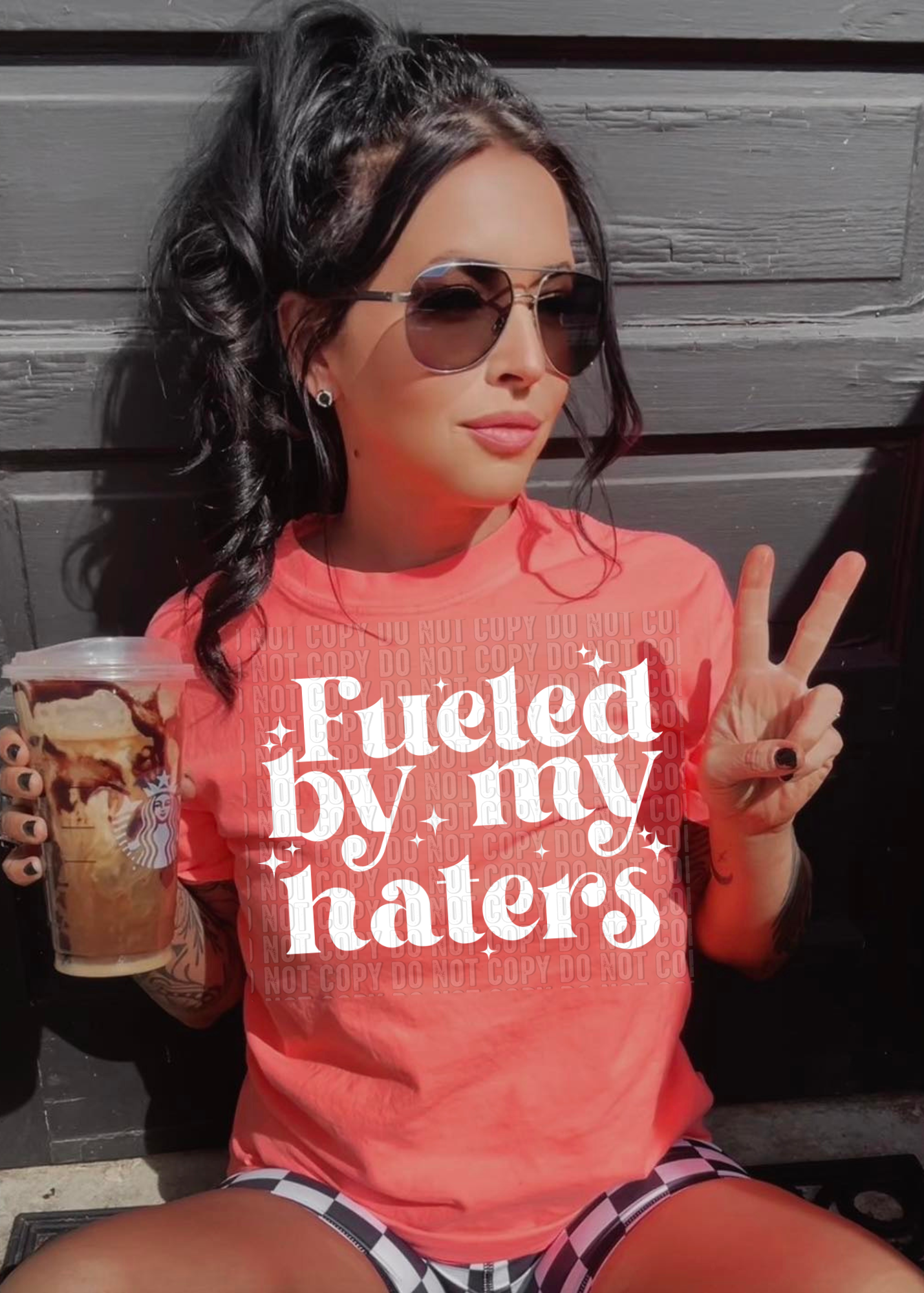 Fueled By Haters DTF Transfer