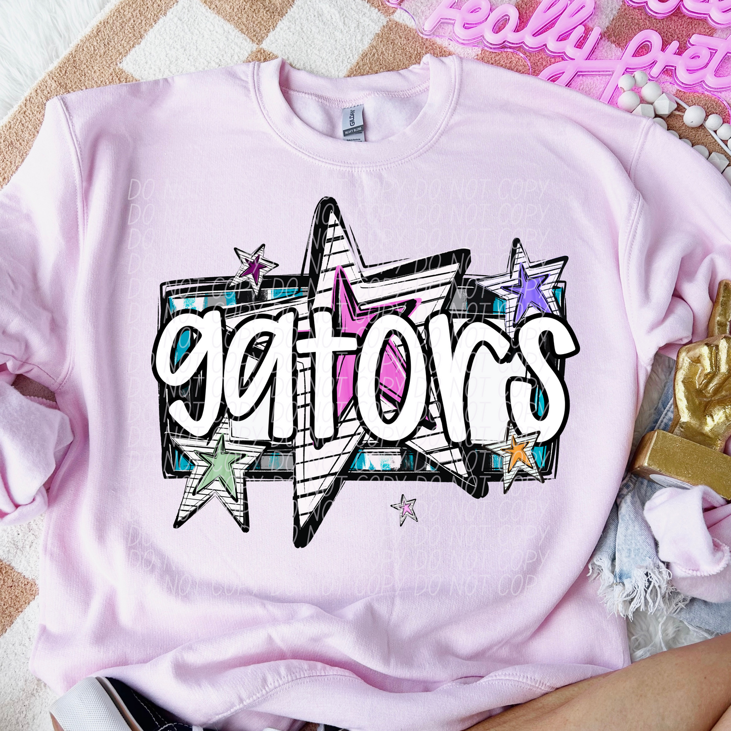 Bright Star Mascots DTF Transfer