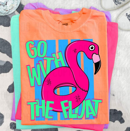 Go With The Float Stripes DTF Transfer