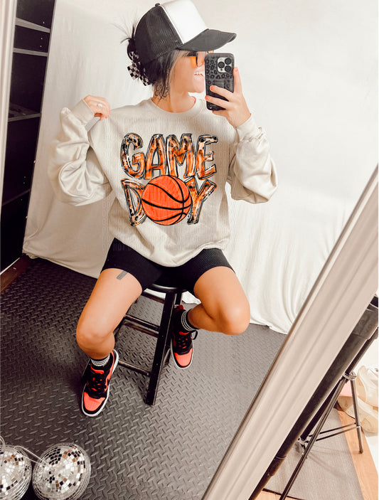 Game Day Basketball DTF Transfer