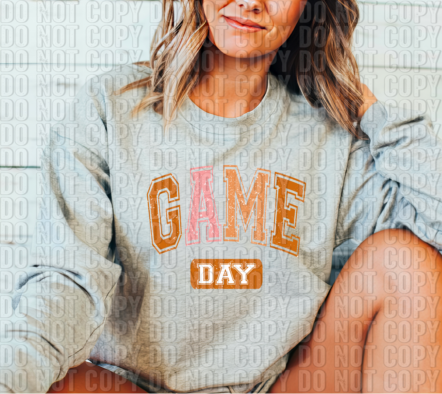 Game Day Splattered DTF Transfer
