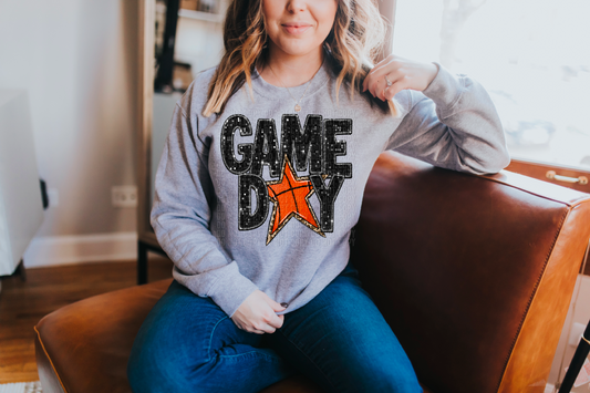 Gameday Basketball Star DTF Transfer