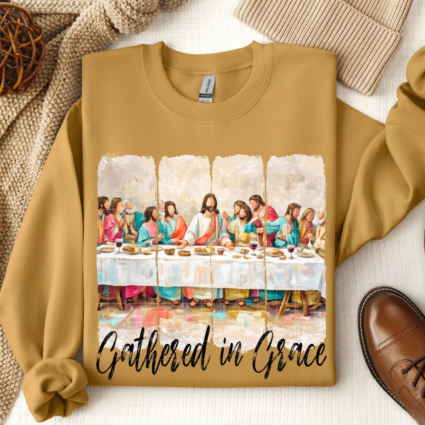 Gathered In Grace DTF Transfer