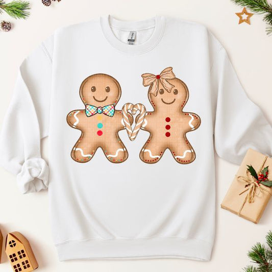 Gingerbread Couple DTF Transfer