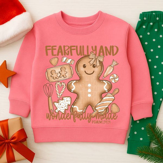 GingerGirl Fearfully And Wonderfully Made DTF Transfer