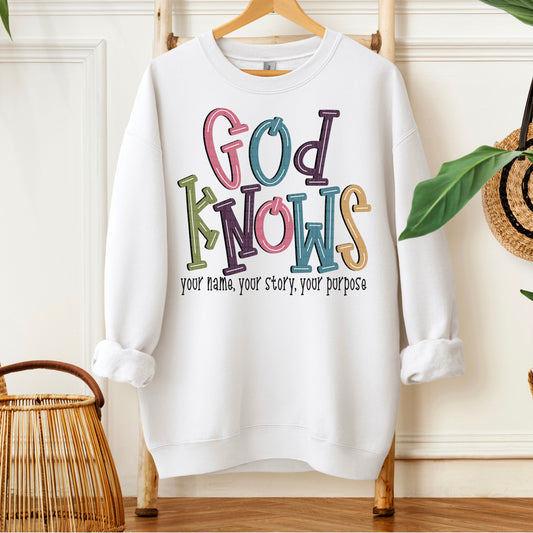 God Knows DTF Transfer