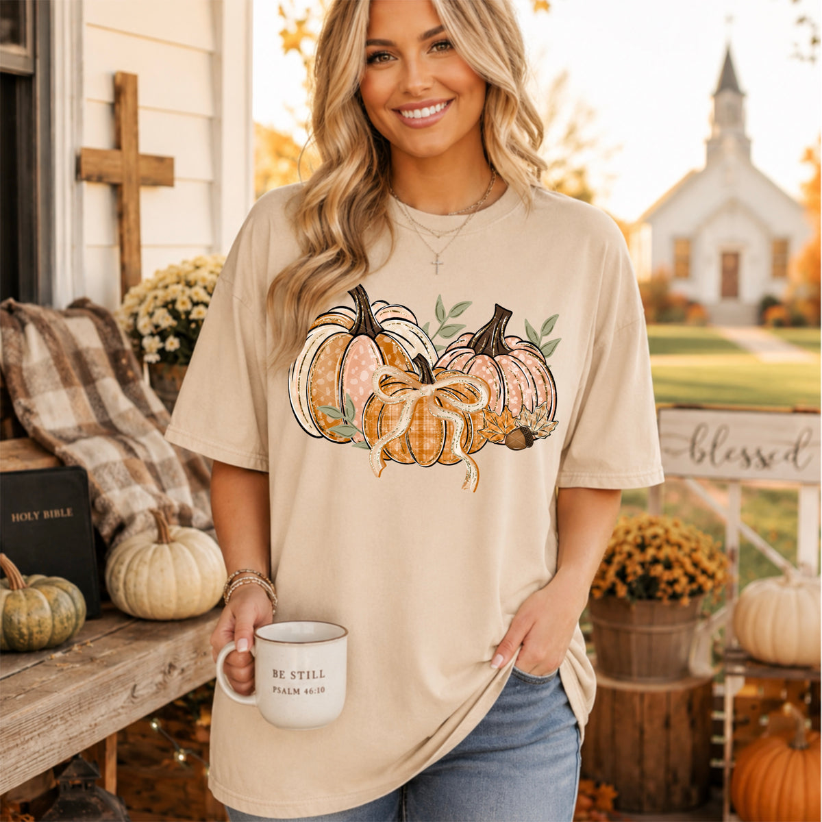 Fall Is Proof God Loves Color NO WORDS DTF Transfer