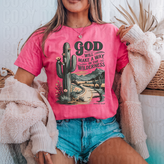 God Will Make A Way DTF Transfer