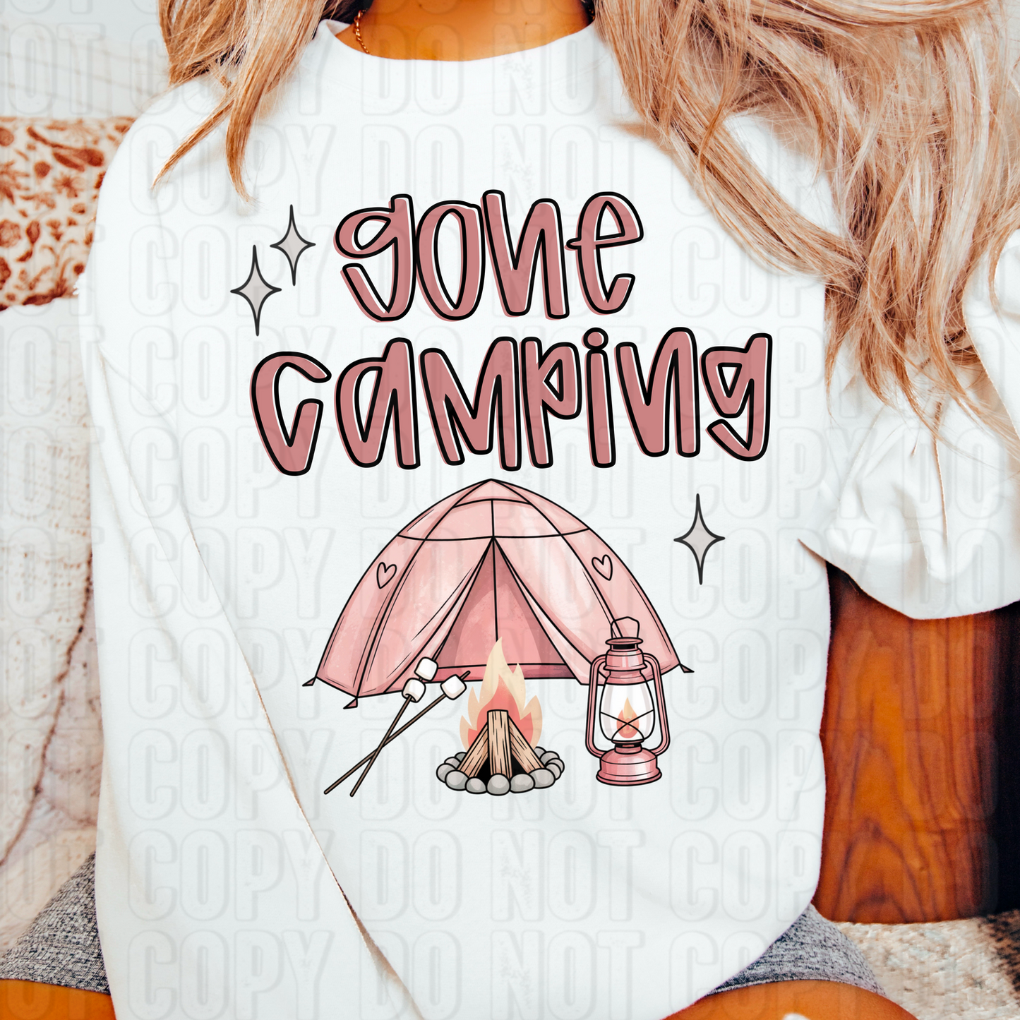 Gone Camping DTF Transfer