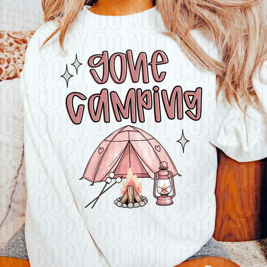 Gone Camping DTF Transfer