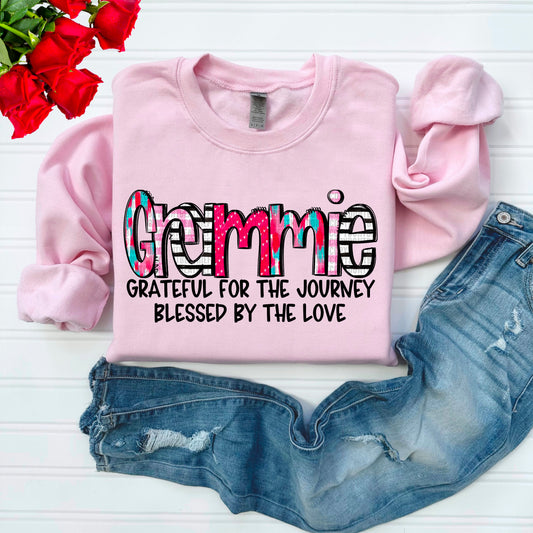 Grammie - Blessed By The Love DTF Transfer