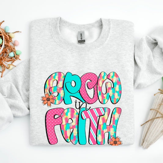Grow In Faith DTF Transfer
