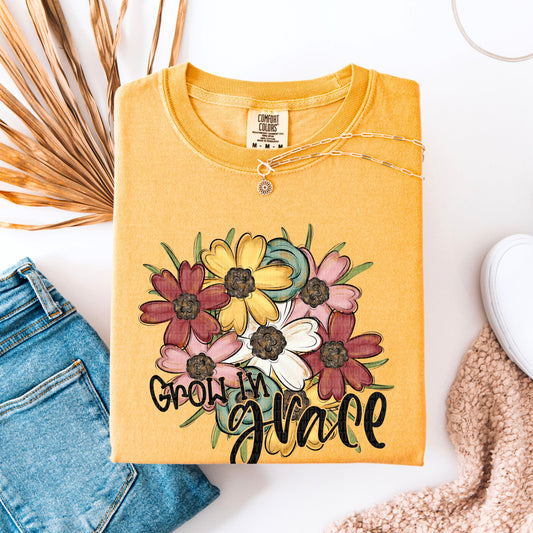 Grow In Grace DTF Transfer