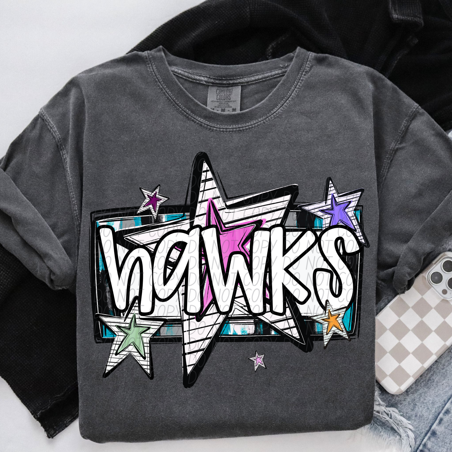 Bright Star Mascots DTF Transfer