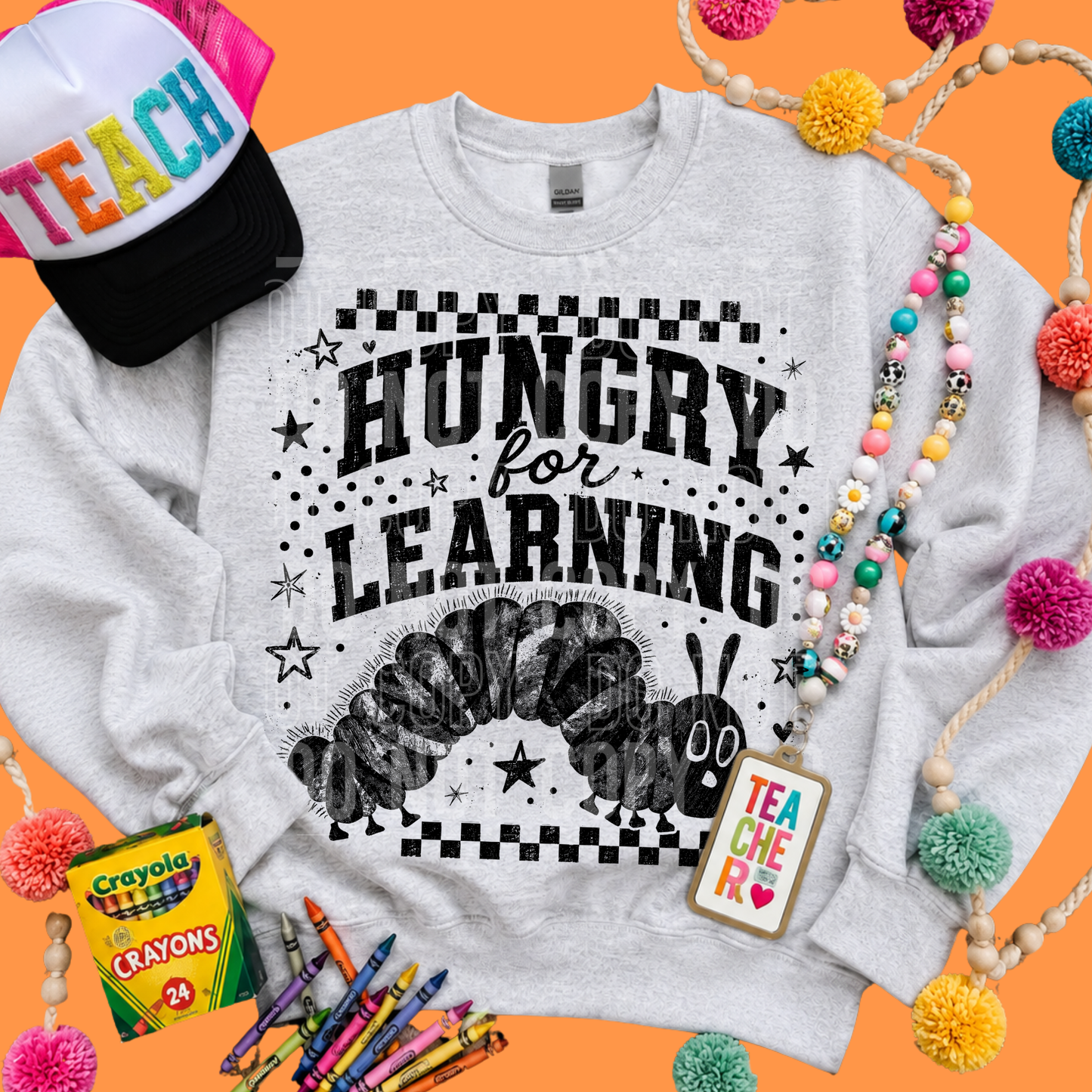 Hungry For Learning DTF Transfer