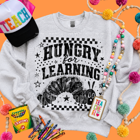 Hungry For Learning DTF Transfer