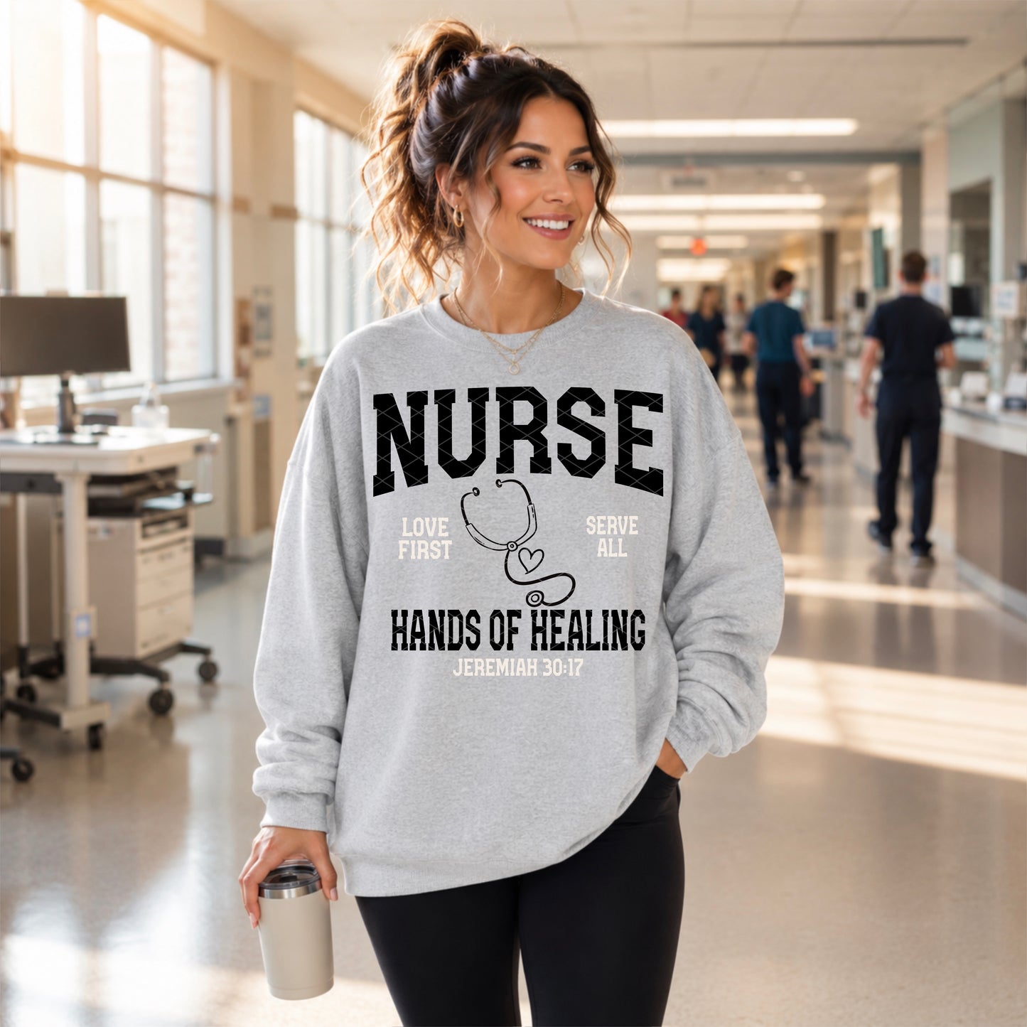 Nurse | Hands Of Healing DTF Transfer