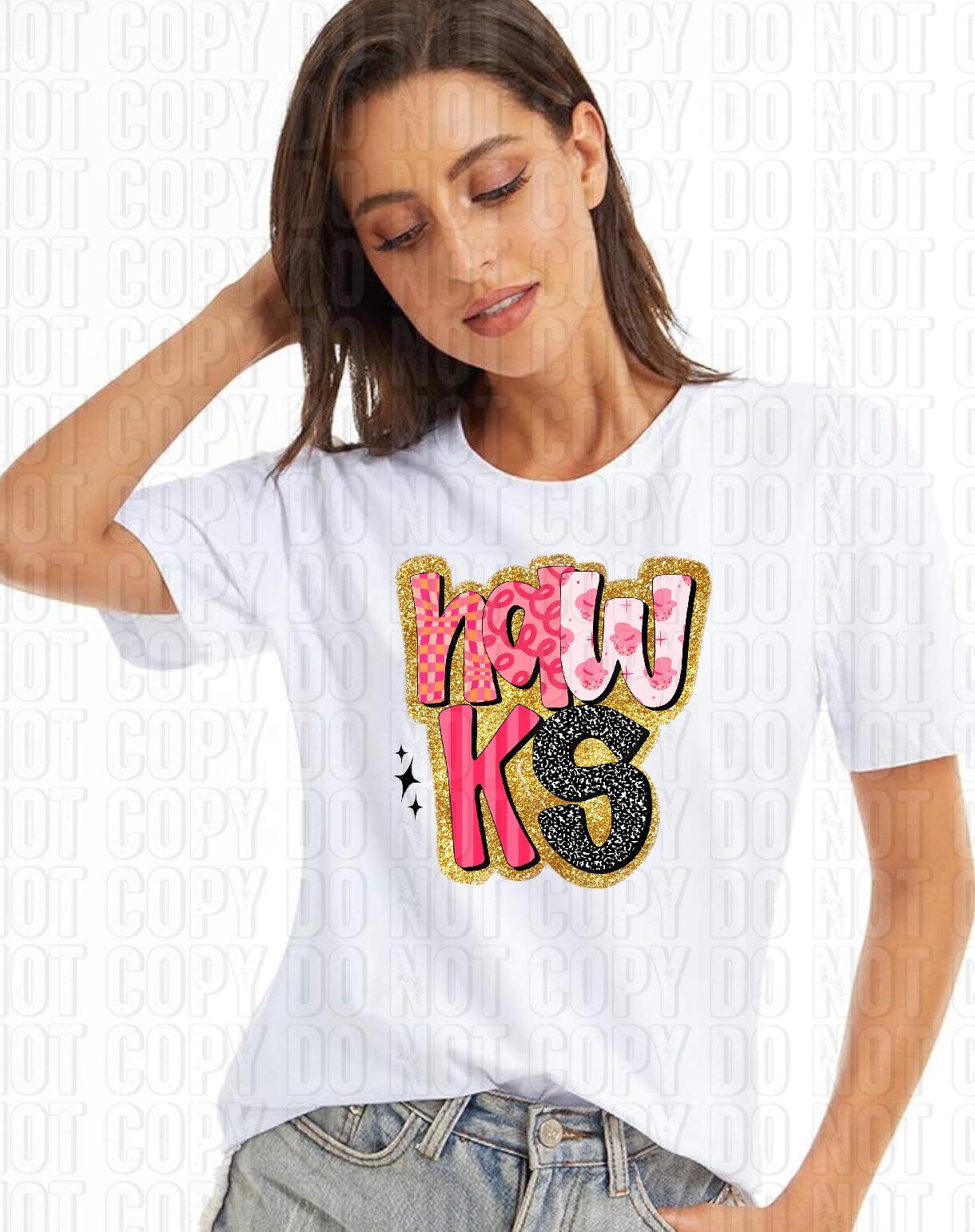 Retro Pink Mascots DTF Transfer