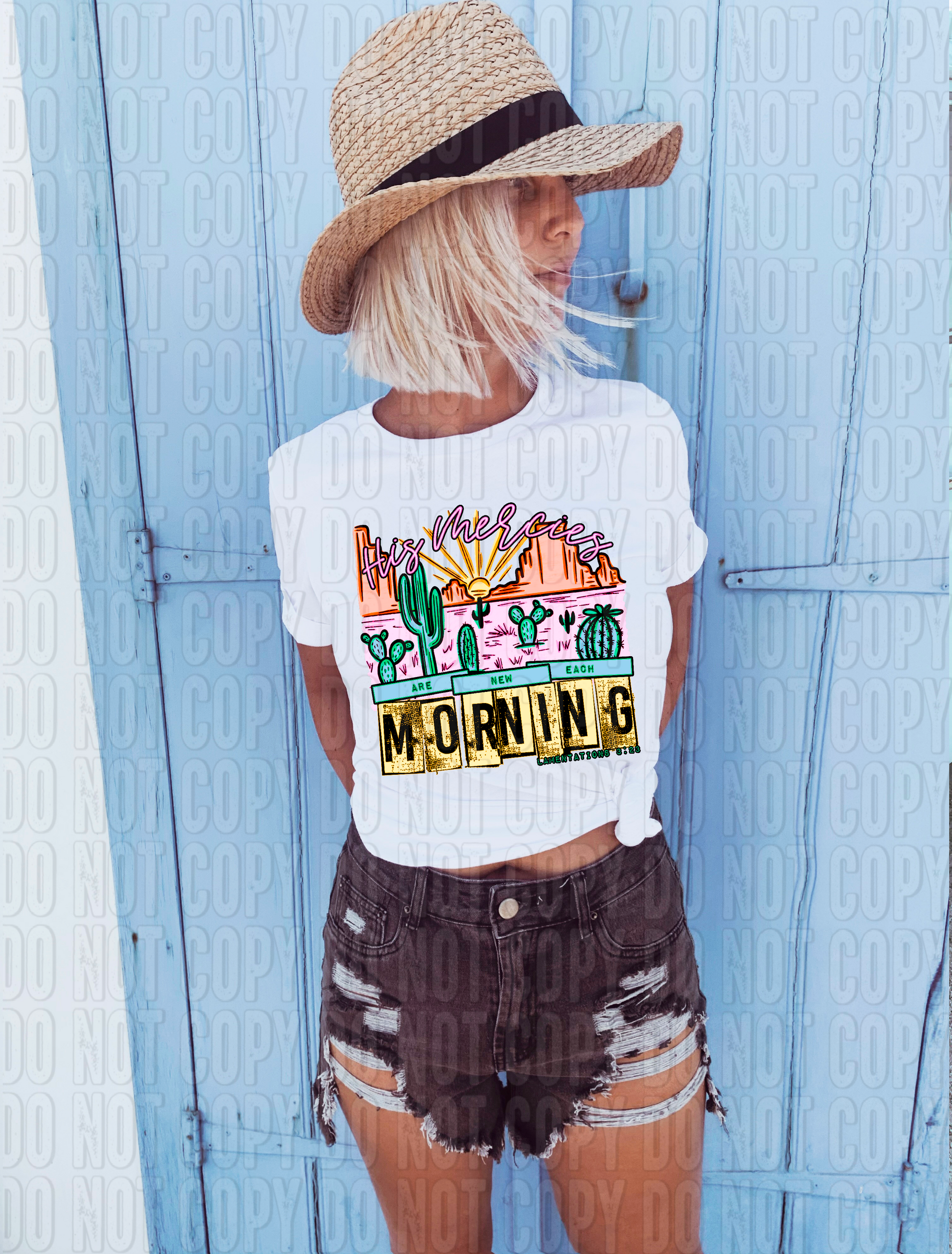 His Mercies Are New Each Morning DTF Transfer