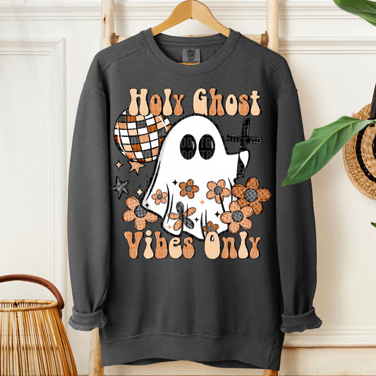 Holy Ghost Vibes Only DTF Transfer