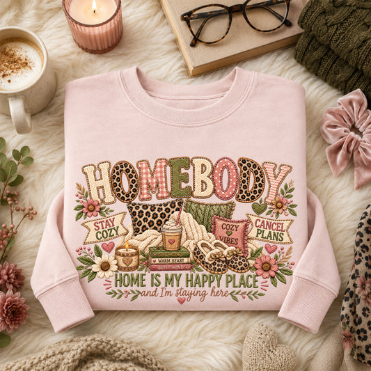 Homebody Home Is My Happy Place DTF Transfer