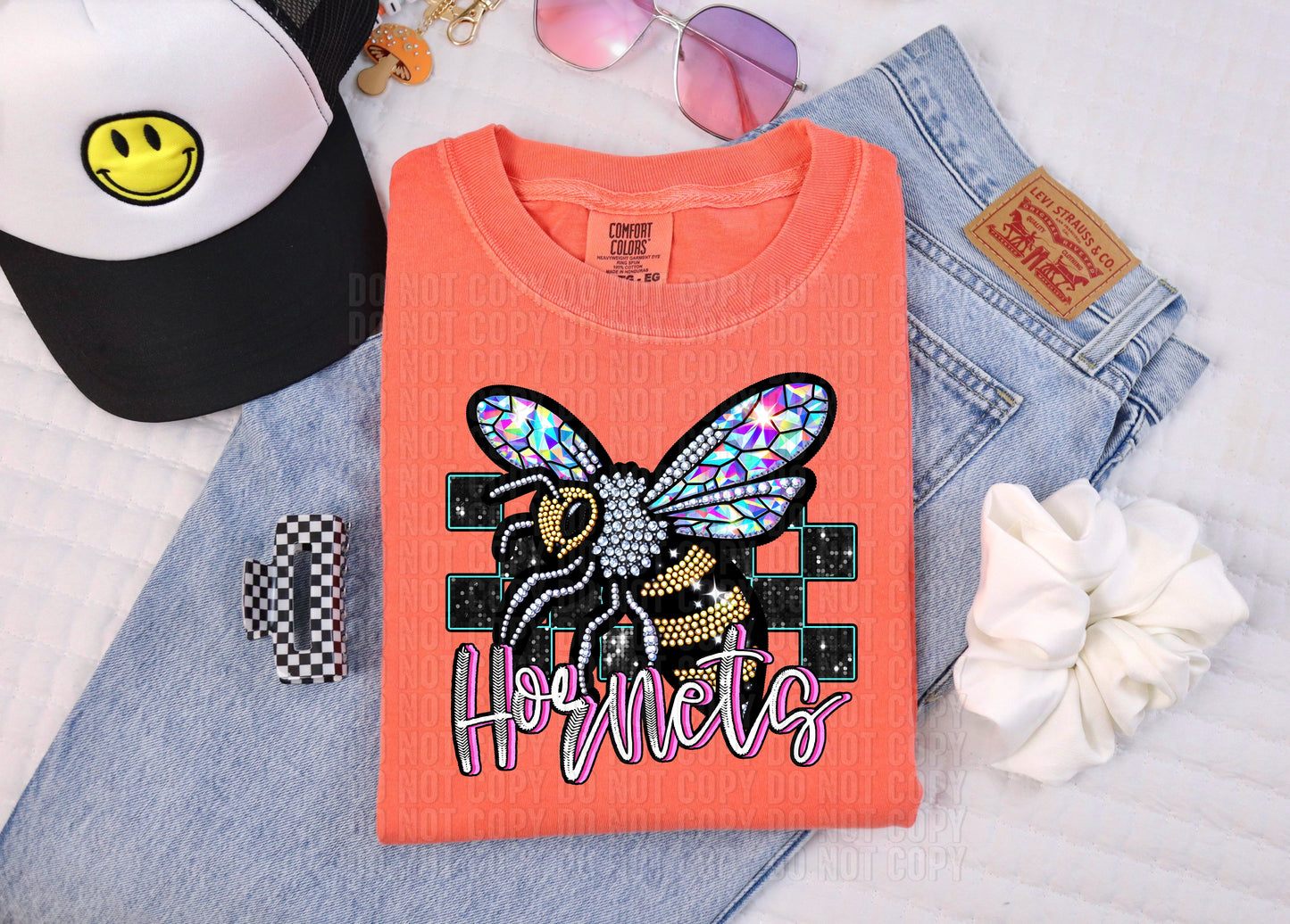 Rhinestone Colorful Mascots DTF Transfer