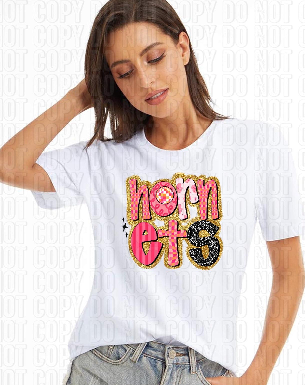 Retro Pink Mascots DTF Transfer