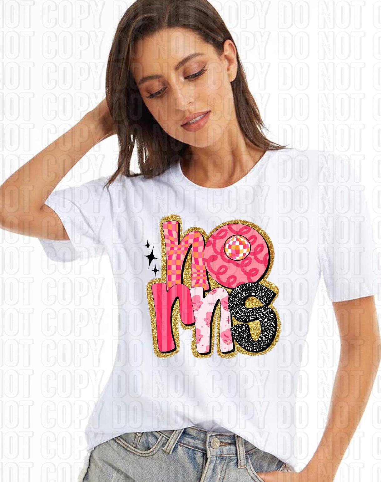 Retro Pink Mascots DTF Transfer