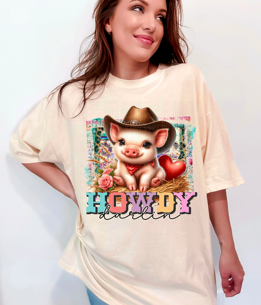 Howdy Darlin' DTF Transfer