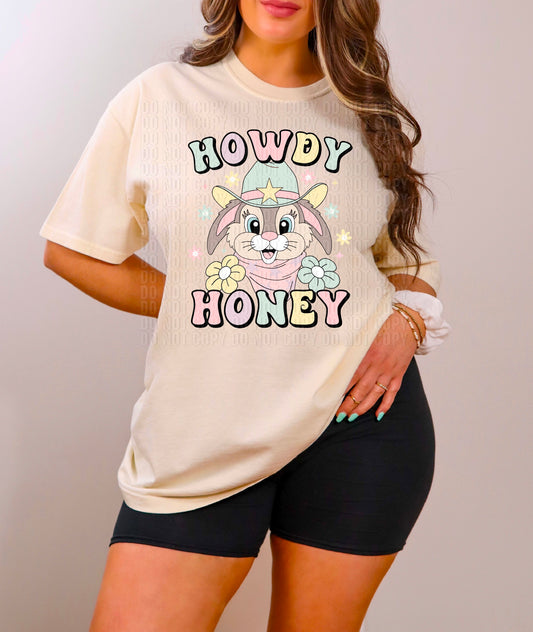 Howdy Honey DTF Transfer