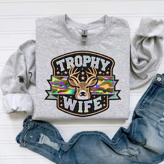 Trophy Wife DTF Transfer