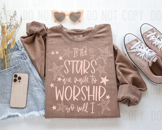 If The Stars Are Made Peachy Colored DTF Transfer