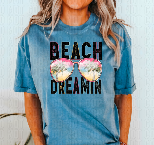 Beach Dreamin' Sunglasses DTF Transfer