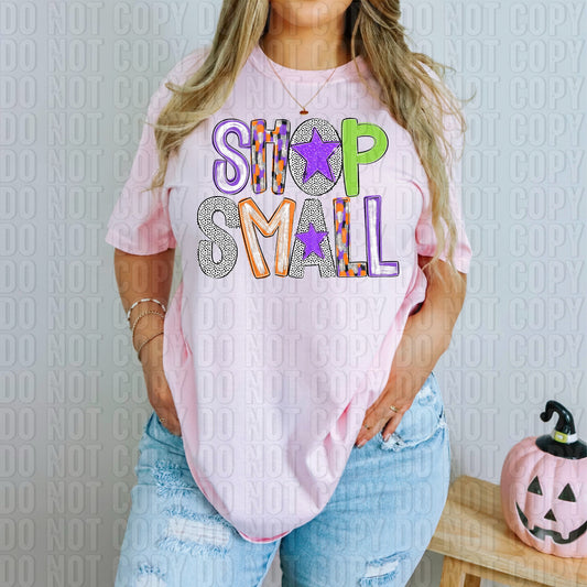 Shop Small Halloween Poppy Doodle DTF Transfer