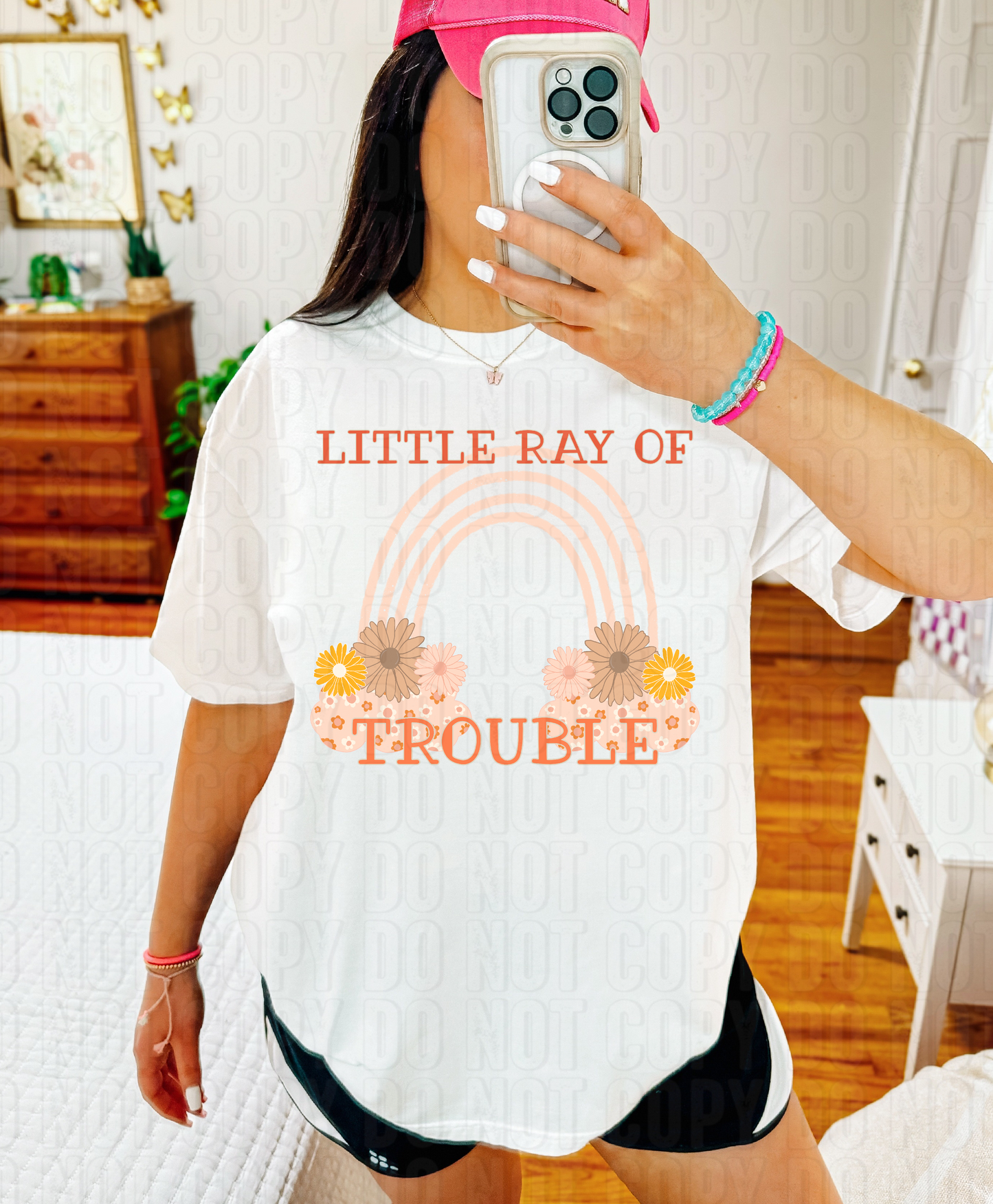 Little Ray Of Trouble DTF Transfer