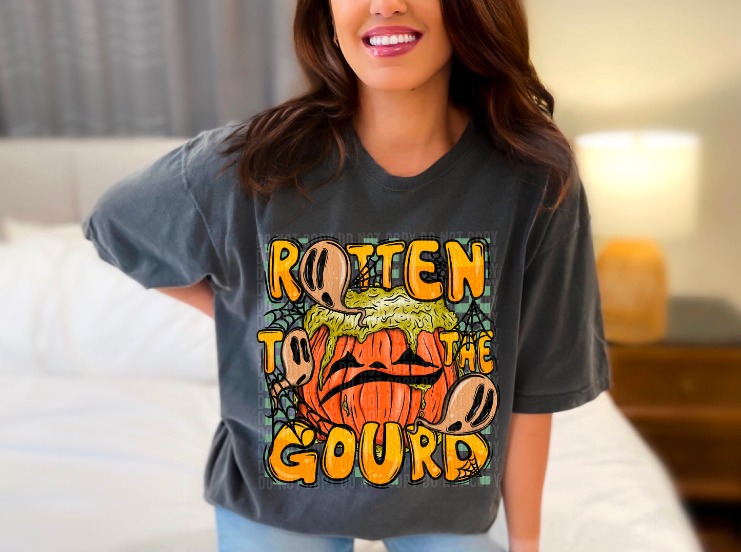 Rotten To The Gourd DTF Transfer