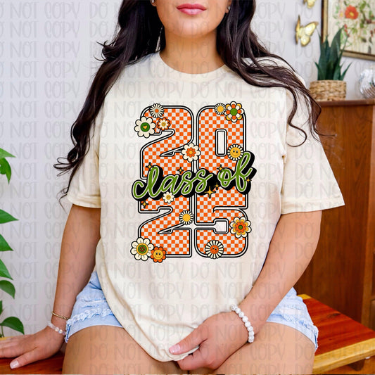 Class Of 2025 Retro Boho DTF Transfer
