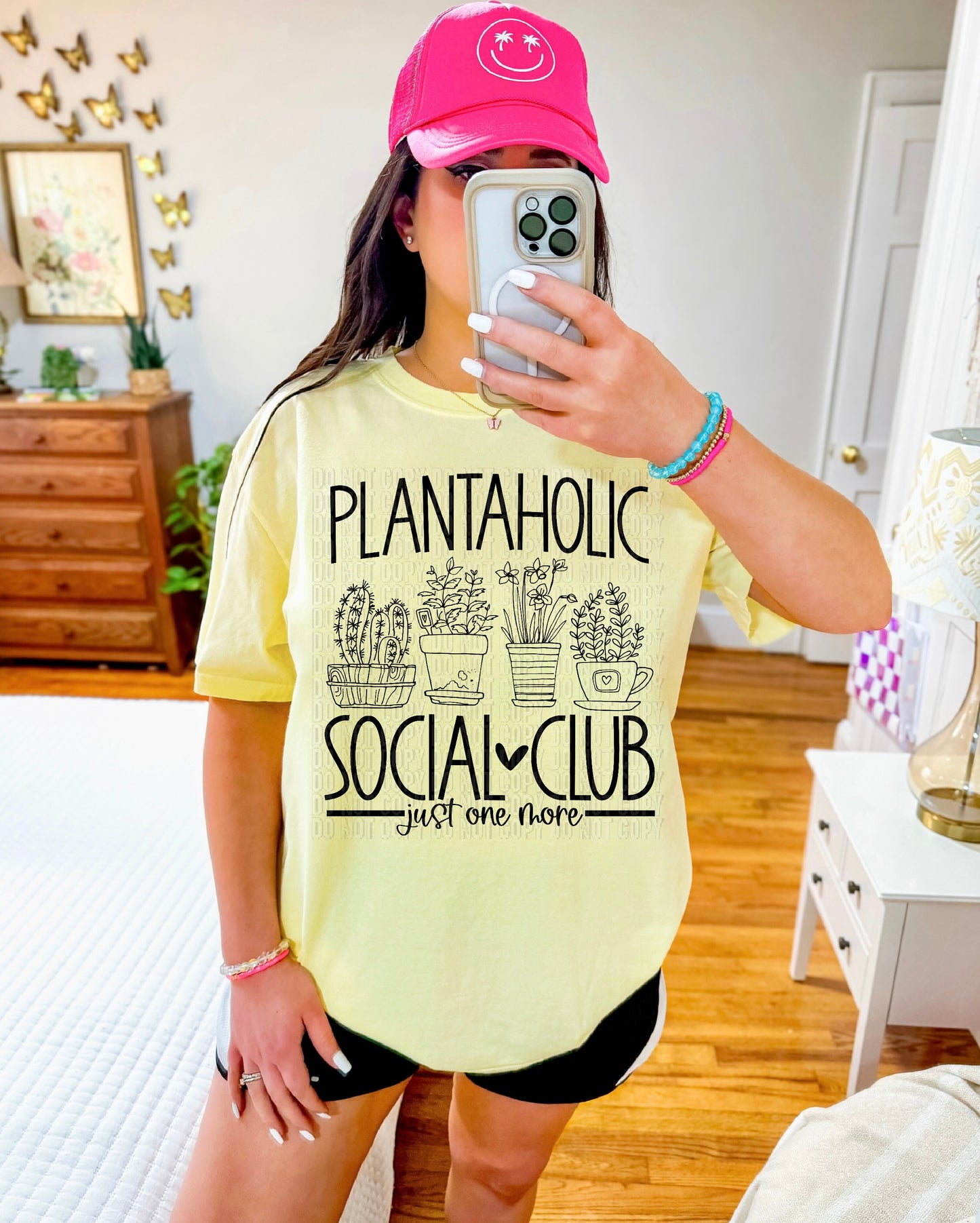 Plantaholic Social Club Just One More DTF Transfer