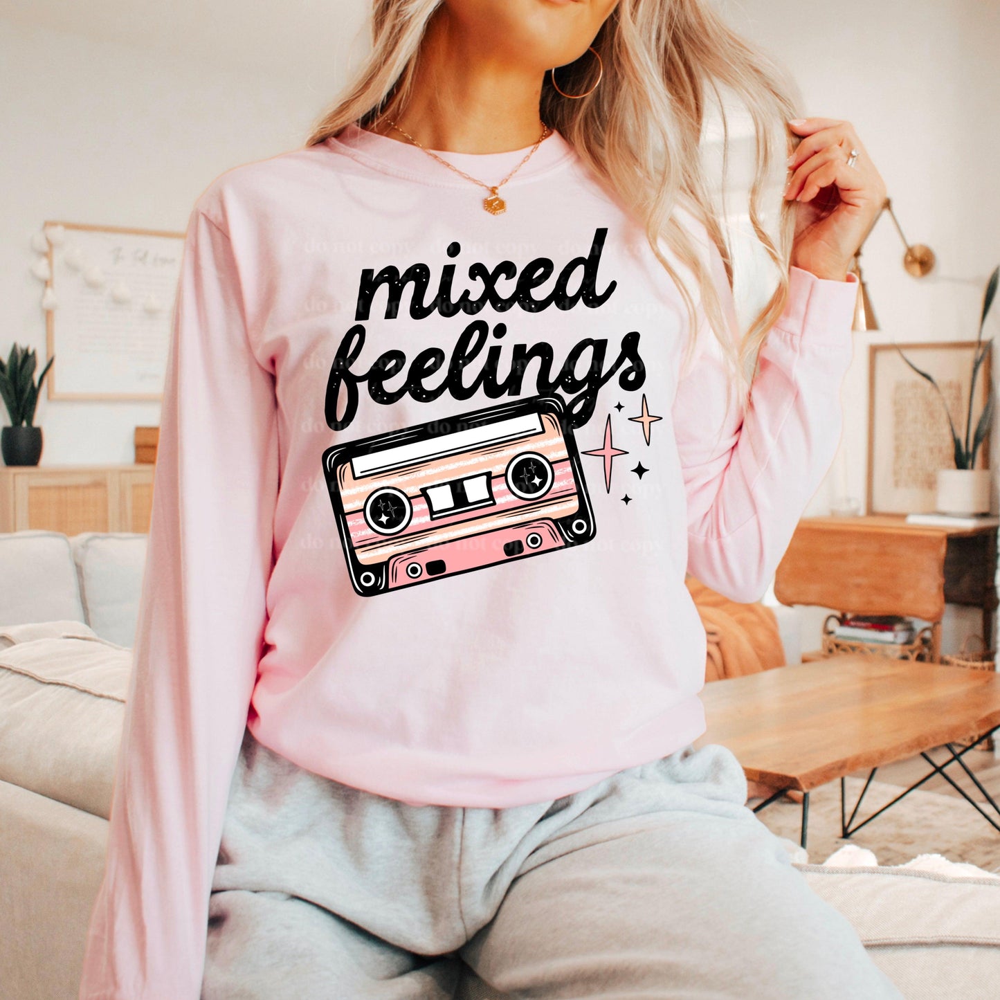 Mixed Feelings DTF Transfer