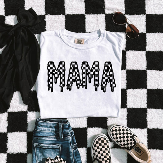 Mama Black DTF Transfer