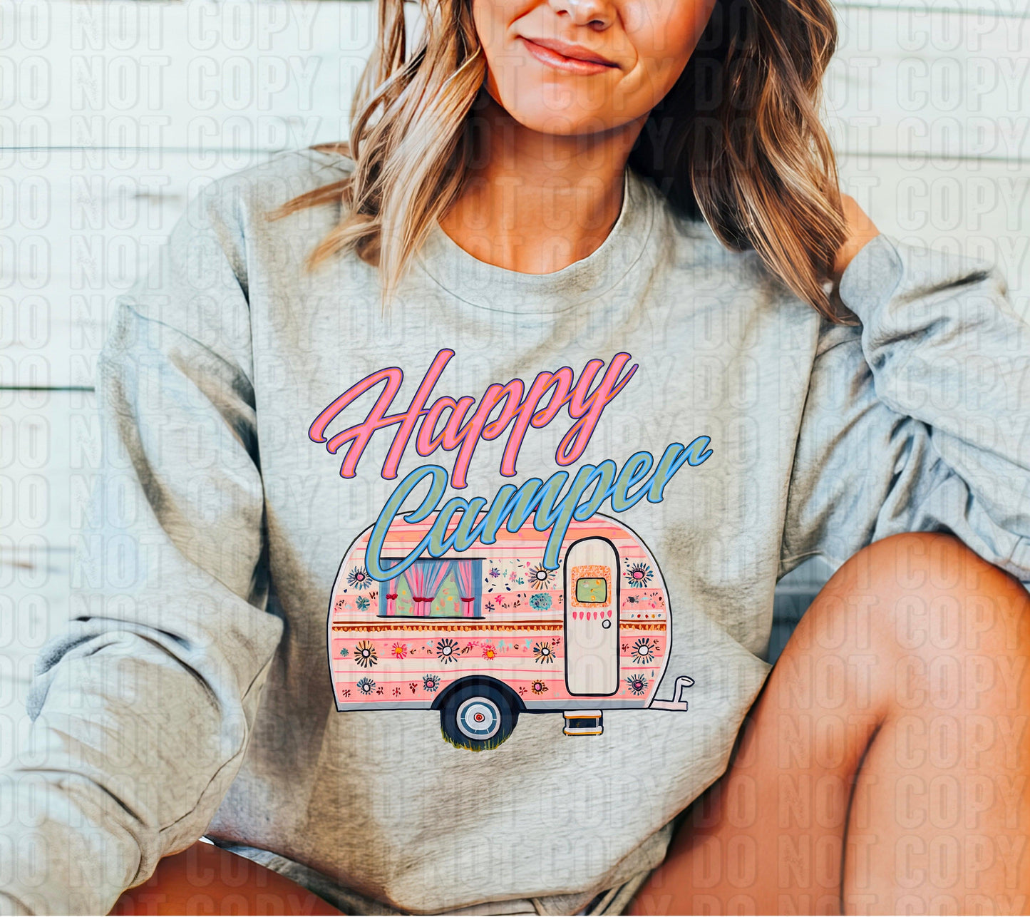 Happy Camper DTF Transfer