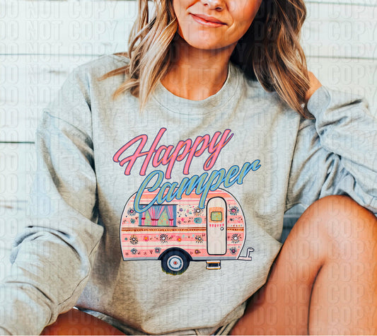 Happy Camper DTF Transfer