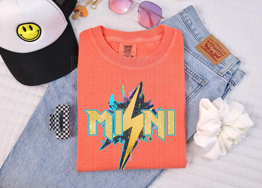 Mini Leopard Lightning Bolt DTF Transfer