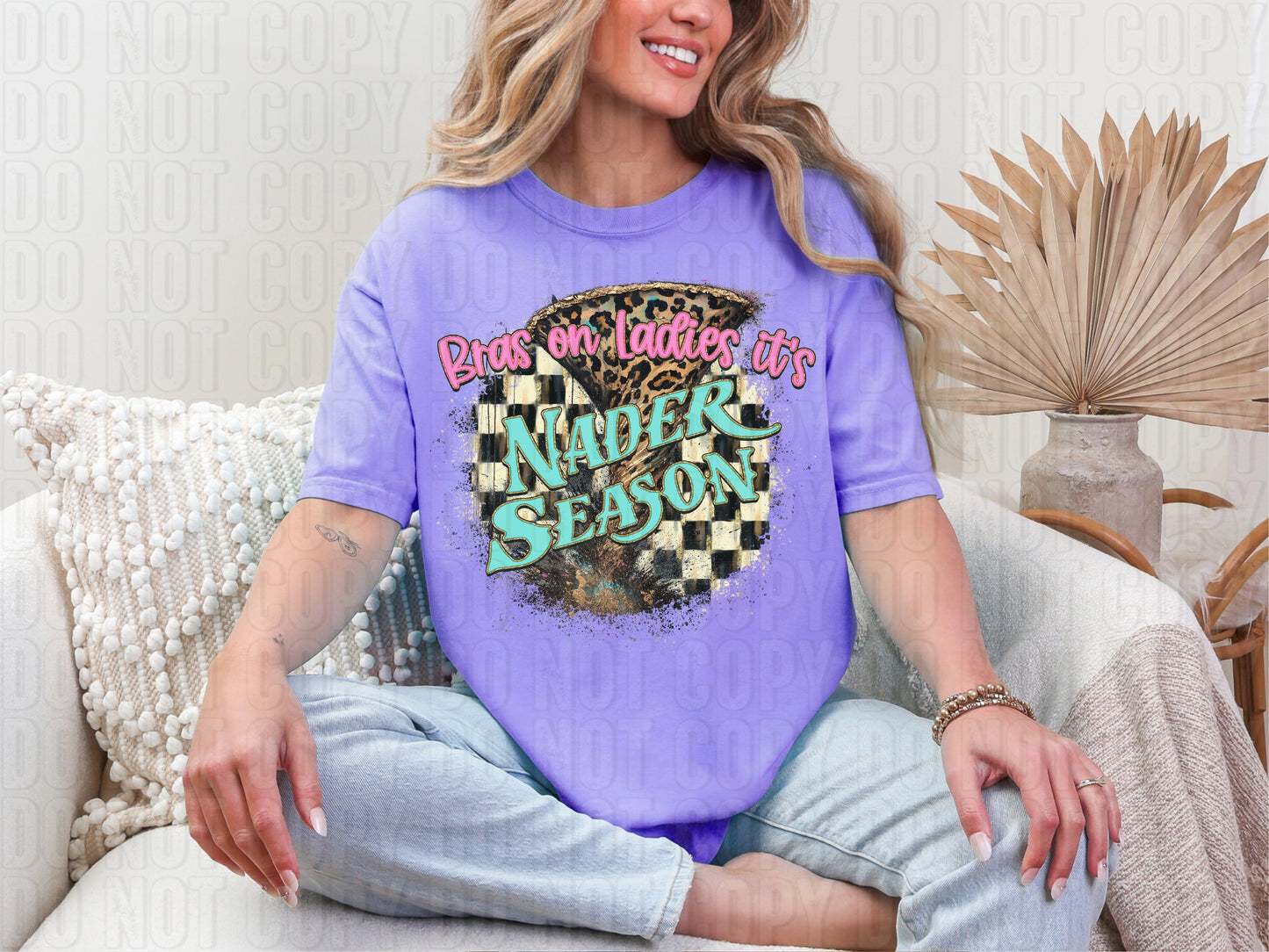 It's Nader Season Pink DTF Transfer