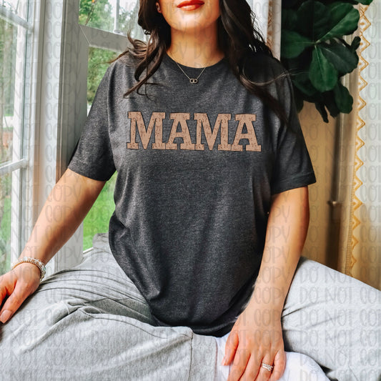 Mama Brown Coquette DTF Transfer