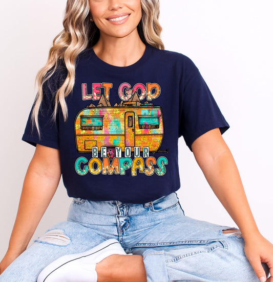 Let God Be Your Compass DTF Transfer